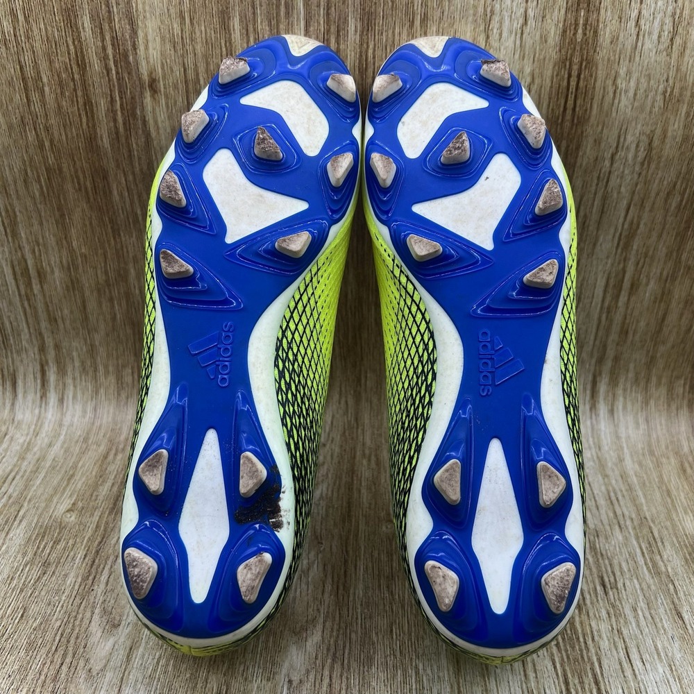 Adidas X‎ Ghosted.4 FG Men's Size 10.5 Soccer Cleats Neon Yellow Black Football - Picture 8 of 10